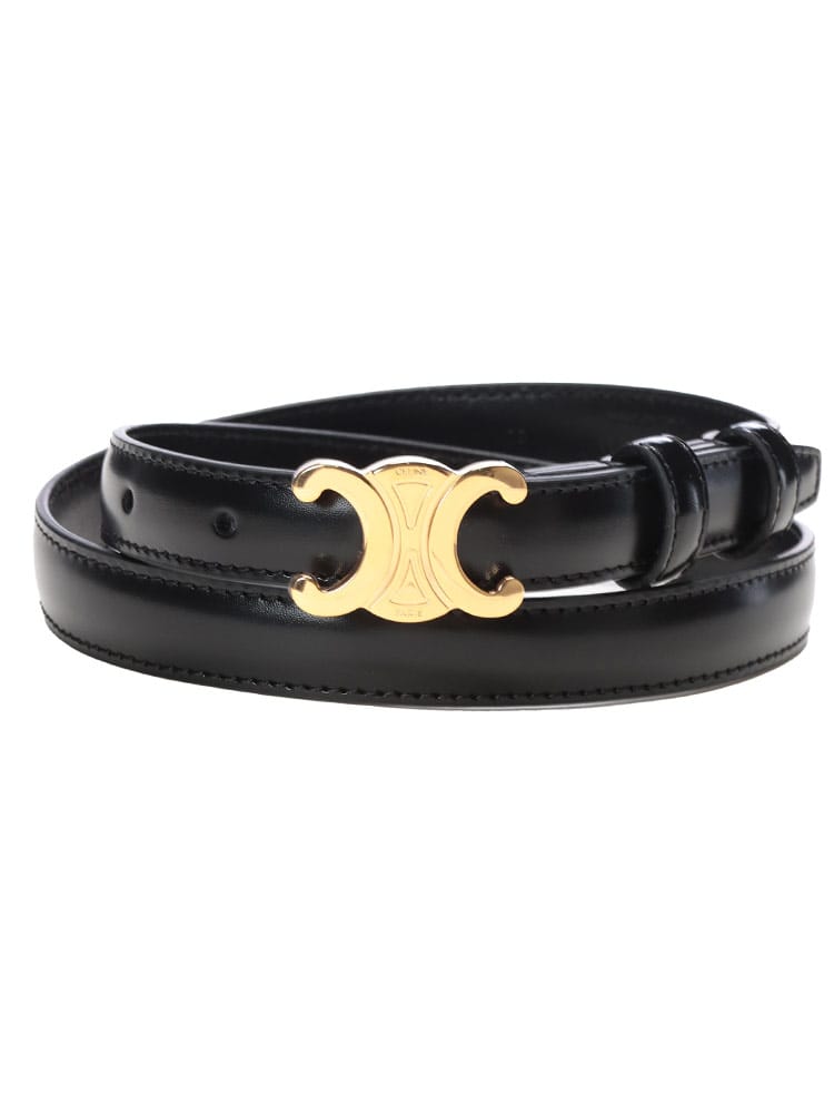 CELINE (セリーヌ) スモール 18MM トリオンフ ベルト レザー CELL45AX63A01 レディース