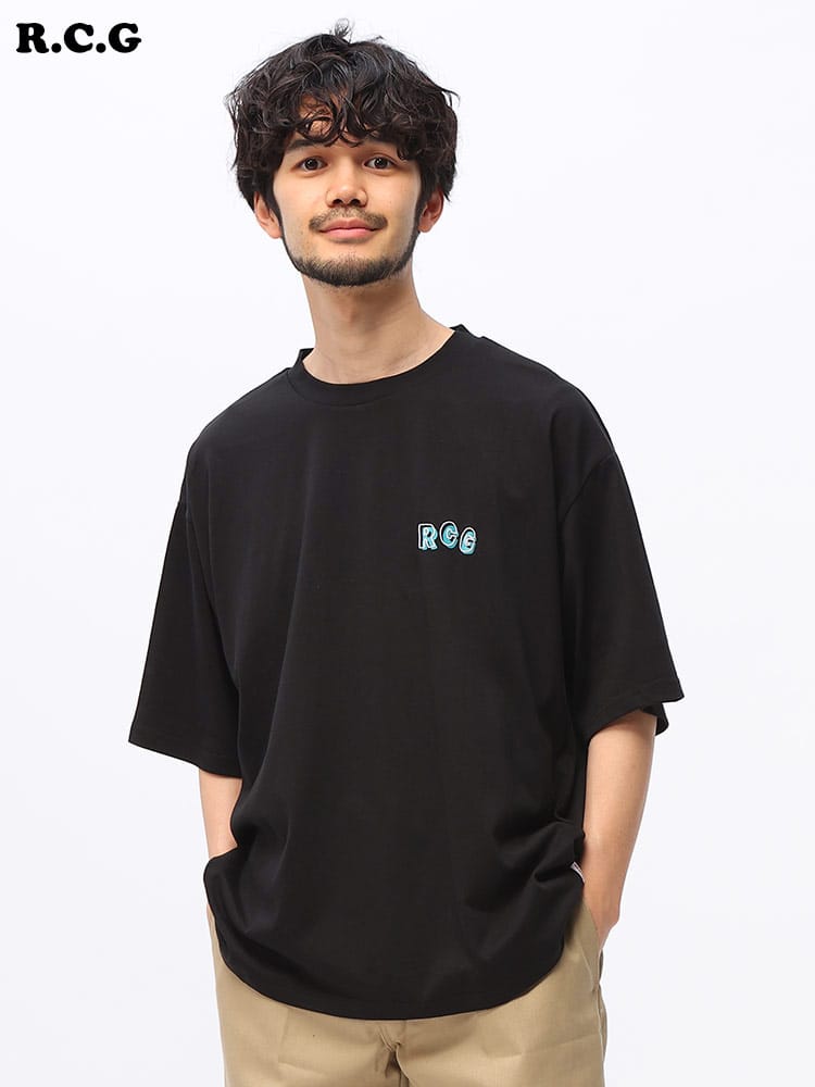 Red Cap Girl (レッドキャプガール) 天竺 座りバックプリント クルーネック 半袖 Ｔシャツ 24334