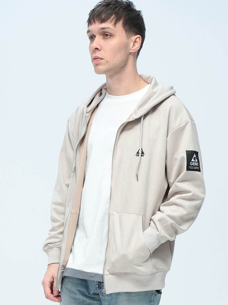 GERRY (ジェリー) カットスウェード フルジップ パーカー