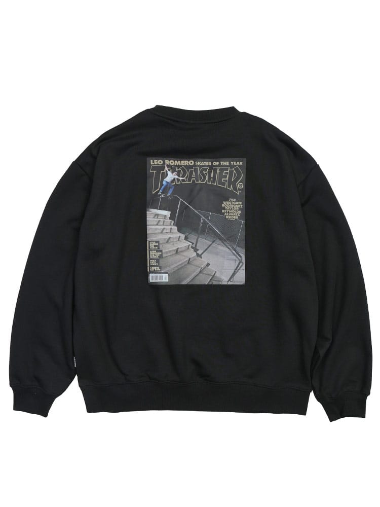 THRASHER (スラッシャー) スウェット トレーナー メンズ ユニセックス マガジンバックプリント 裏毛 スウェット