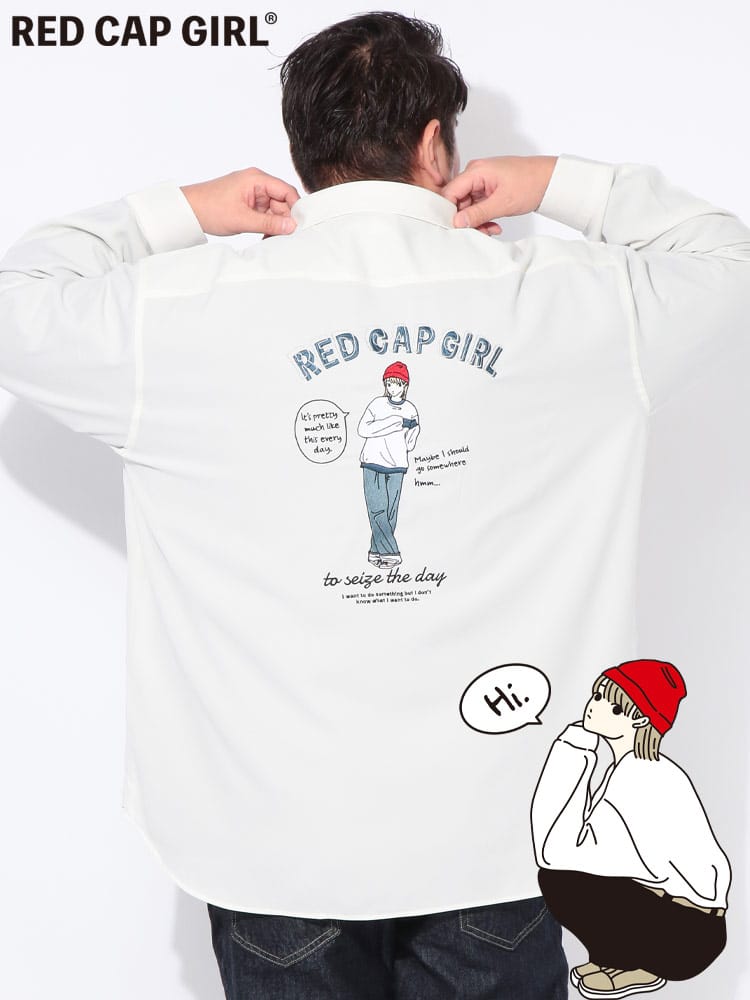 シャツ 長袖 ポケット バック刺繍 トップス カジュアル 秋 冬 大きいサイズ メンズ