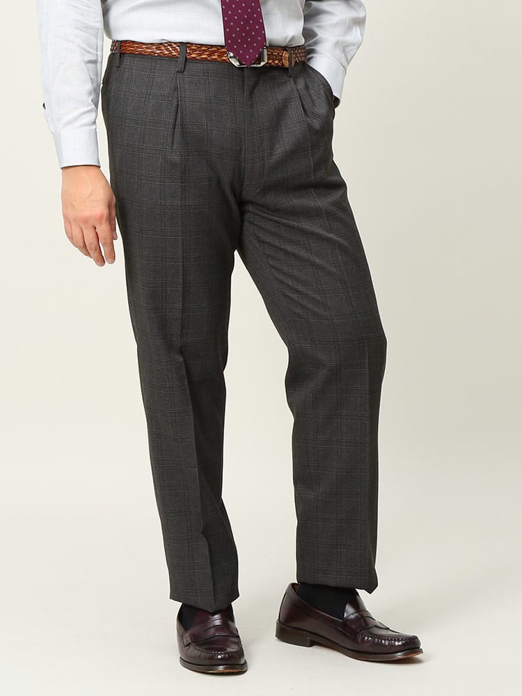 スラックス2本同時購入2200円引き対象商品 大きいサイズ メンズ NOBLEMAN ノーブルマン 裏起毛 ウエストアジャスター ワンタック スラックス 防寒 暖パンツ ウォームパンツ ウォッシャブル 洗える 秋冬