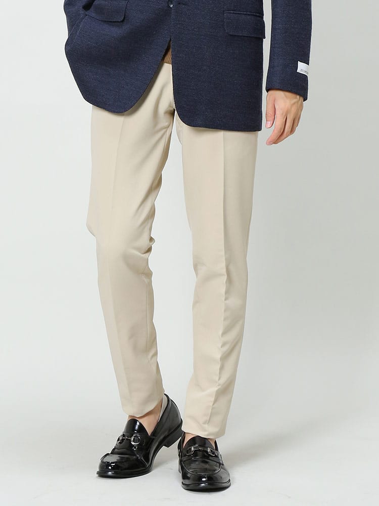 スラックス2本同時購入2200円引き対象商品 スーパーストレッチ 裏起毛 ノータック ロングパンツ ノータックスラックス 無地 ビジカジ ゴルフ 防寒 暖パンツ ウォームパンツ ウォッシャブル 洗える 秋冬