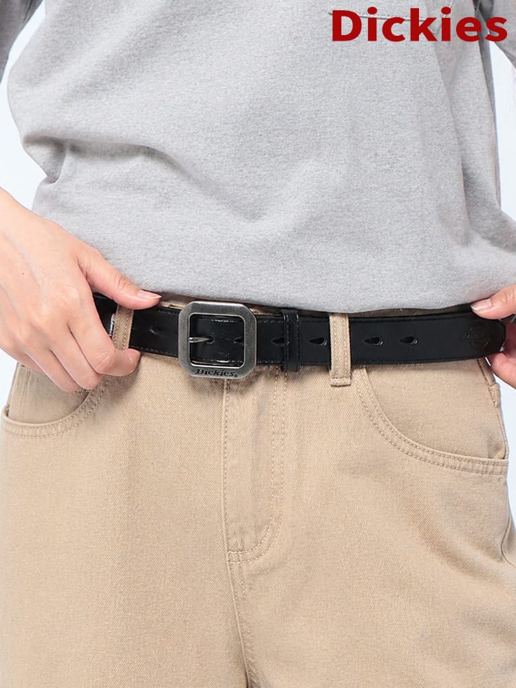 Dickies (ディッキーズ) 35mm ベルトプレーン 無地 プレーン 合成皮革 ユニセックス