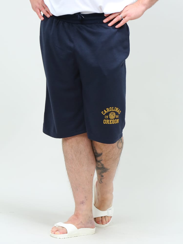 大きいサイズ メンズ B＆T CLUB (ビーアンドティークラブ) エステルダンボール サイドプリント ショートパンツ