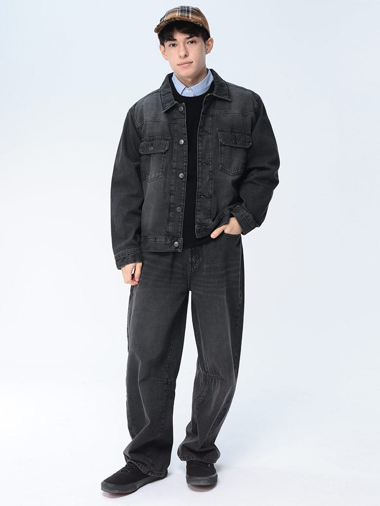 NEOSARTIC (ネオサーティック) 10オンス フラップポケットGジャン＆バレルパンツ セットアップ setup