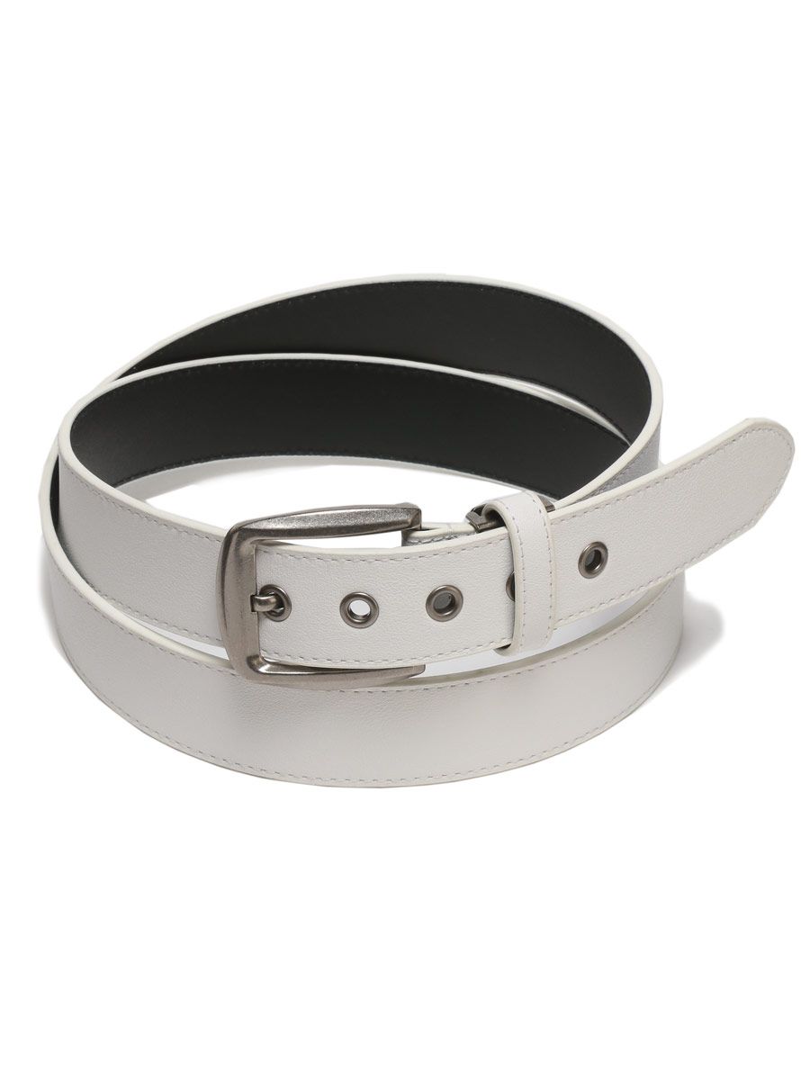 大きいサイズ メンズ SAKAZEN ピンバックル ハトメ ベルト