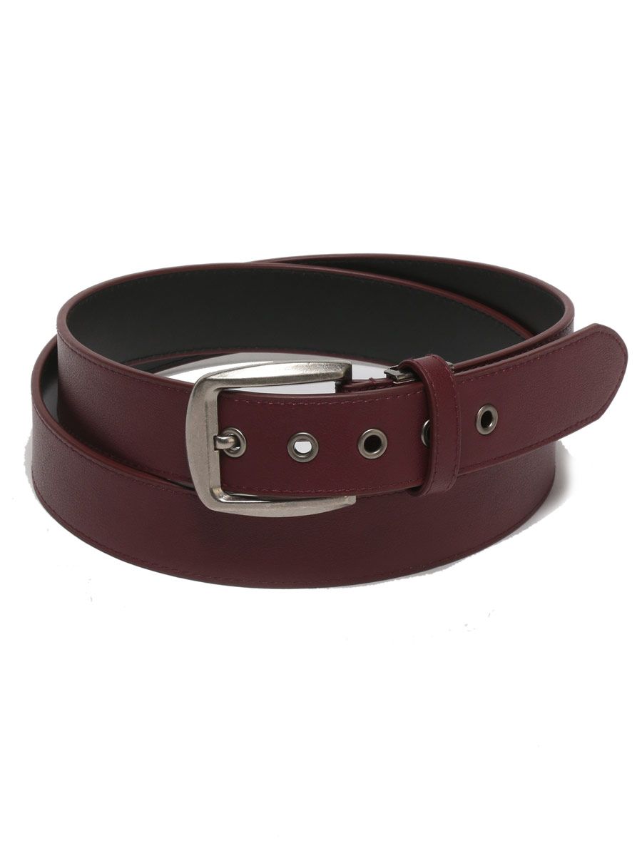 大きいサイズ メンズ SAKAZEN ピンバックル ハトメ ベルト