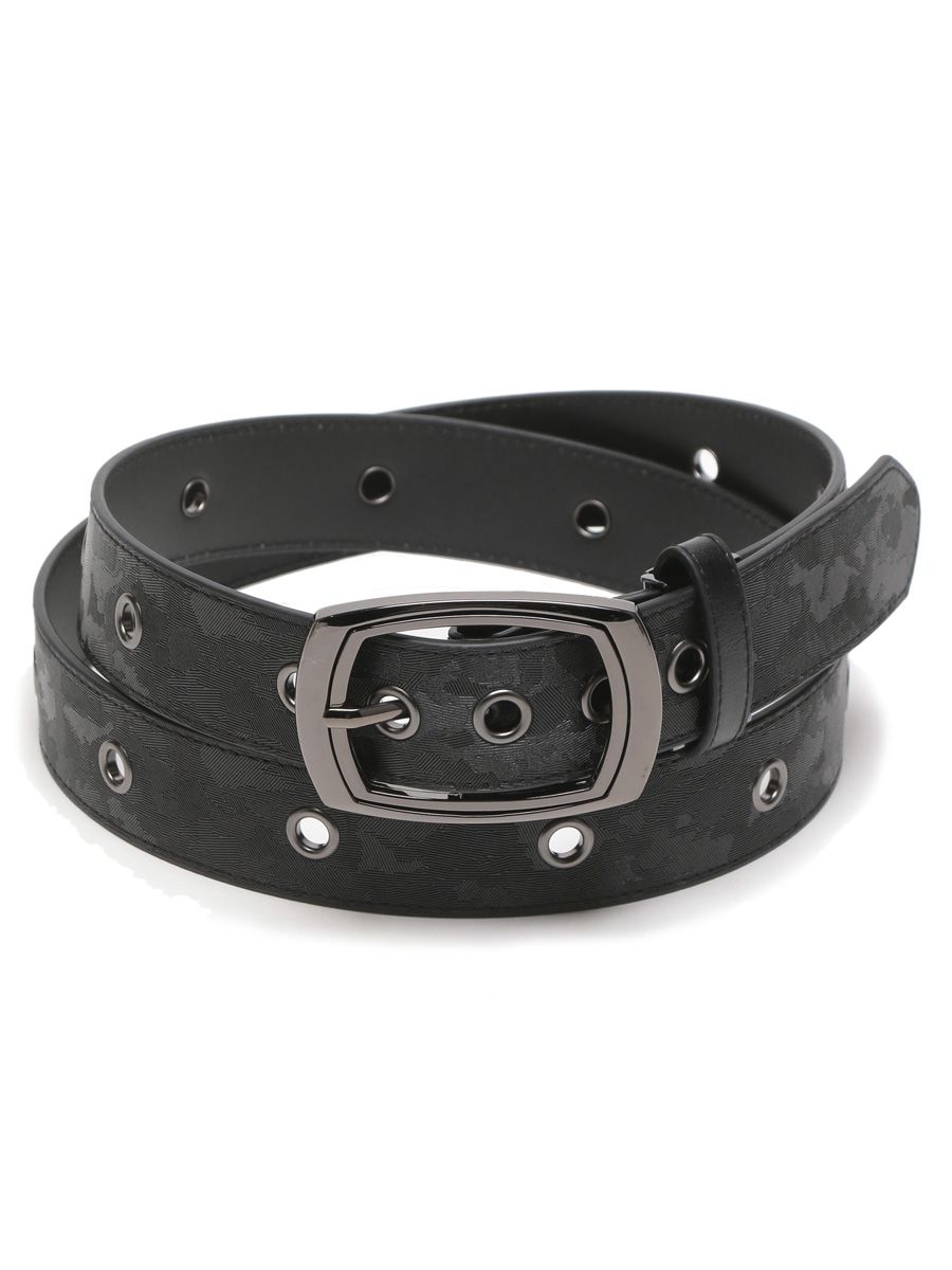 大きいサイズ メンズ SAKAZEN 迷彩柄 ピンバックル ベルト [130cm]