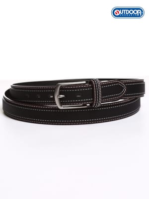【WEB限定価格】大きいサイズ メンズ OUTDOOR PRODUCTS (アウトドアプロダクツ) 合皮 配色 ステッチ スーパーロング ベルト