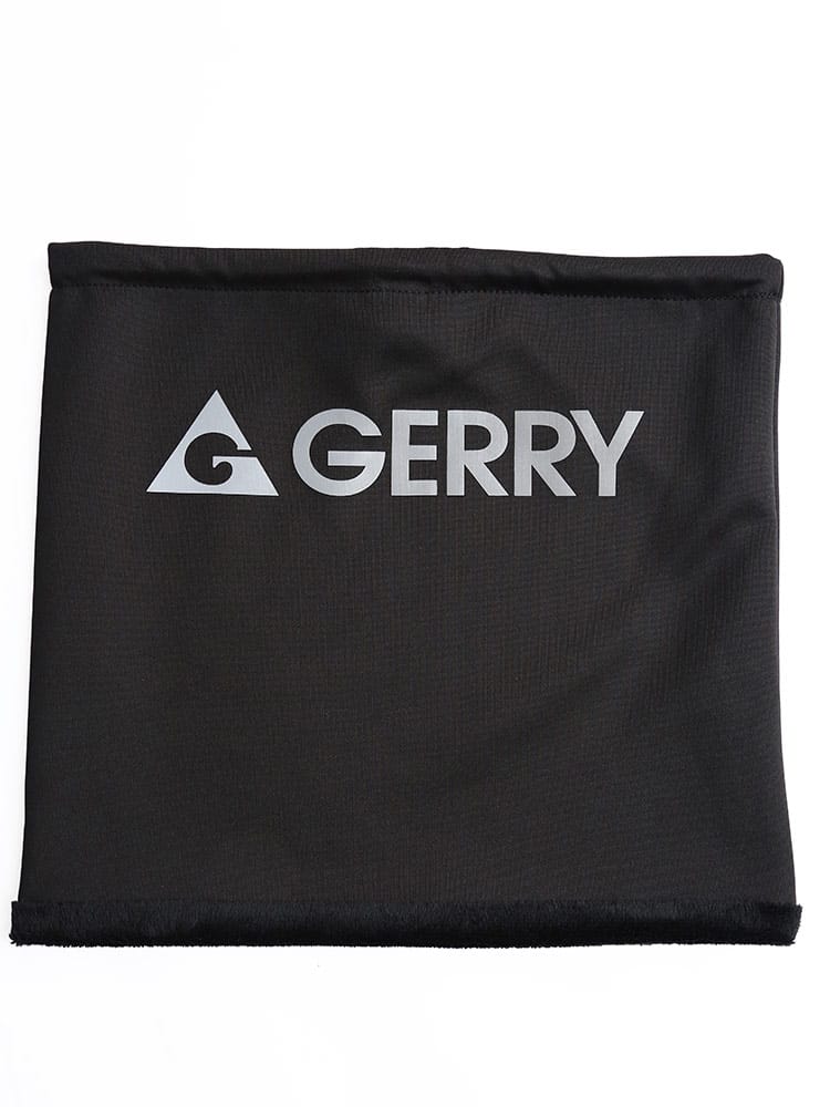 大きいサイズ メンズ GERRY (ジェリー) 裏起毛 ロゴプリント ネックウォーマー