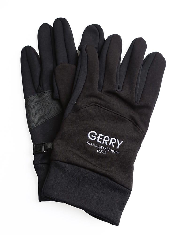 大きいサイズ メンズ GERRY (ジェリー) 裏起毛 ロゴ グローブ