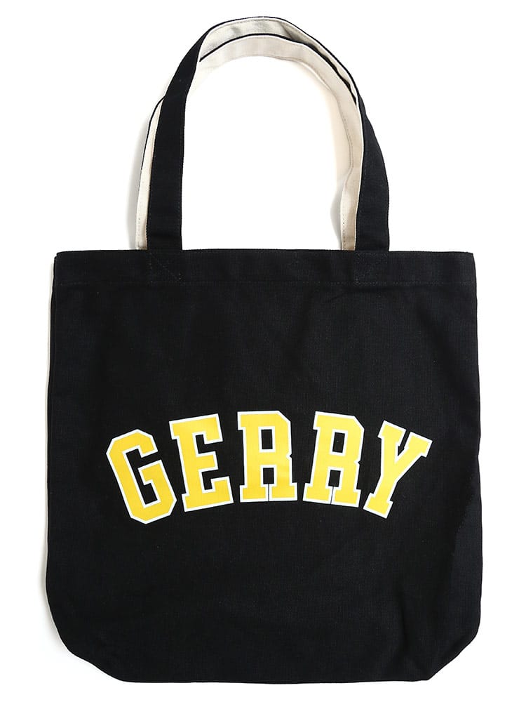 在庫処分 返品交換不可 大きいサイズ メンズ GERRY (ジェリー) カレッジロゴ 帆布 トートバッグ