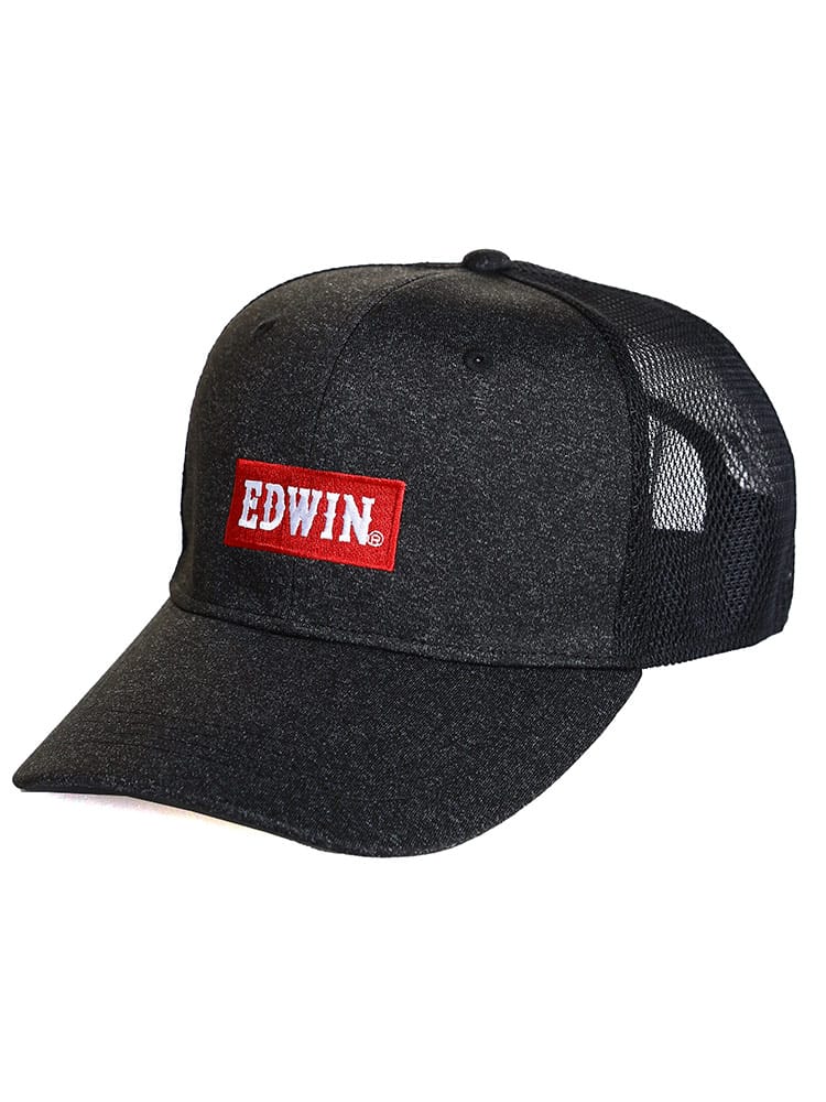 大きいサイズ メンズ EDWIN (エドウィン) ストレッチフィット メッシュ切り替え キャップ