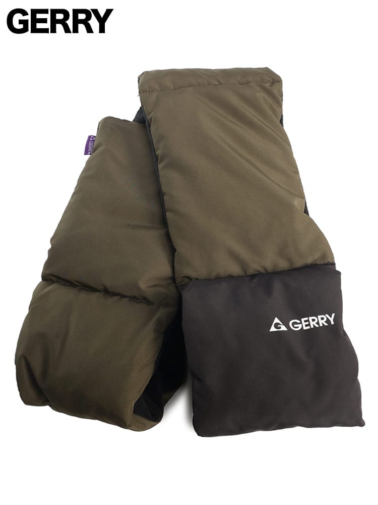 裏フリース 中綿 差し込みマフラー (GERRY) ジェリー 大きいサイズ メンズ