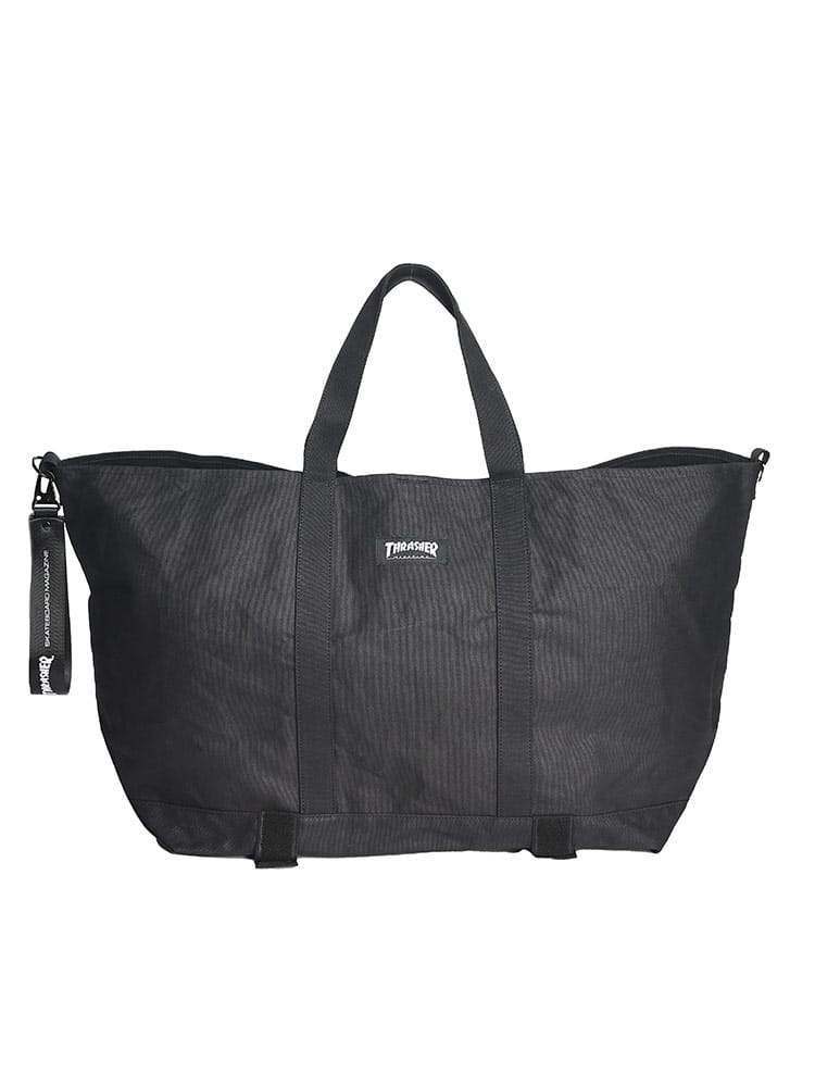 スケートボードがつけられる BIG トートバッグ SKATING TOTE (THRASHER) スラッシャー 大きいサイズ メンズ