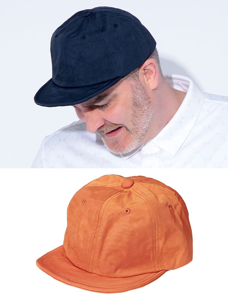 キャップ ワッシャーナイロン アンパイア 帽子 ナイロン 日よけ ツバ 大きいサイズ メンズ