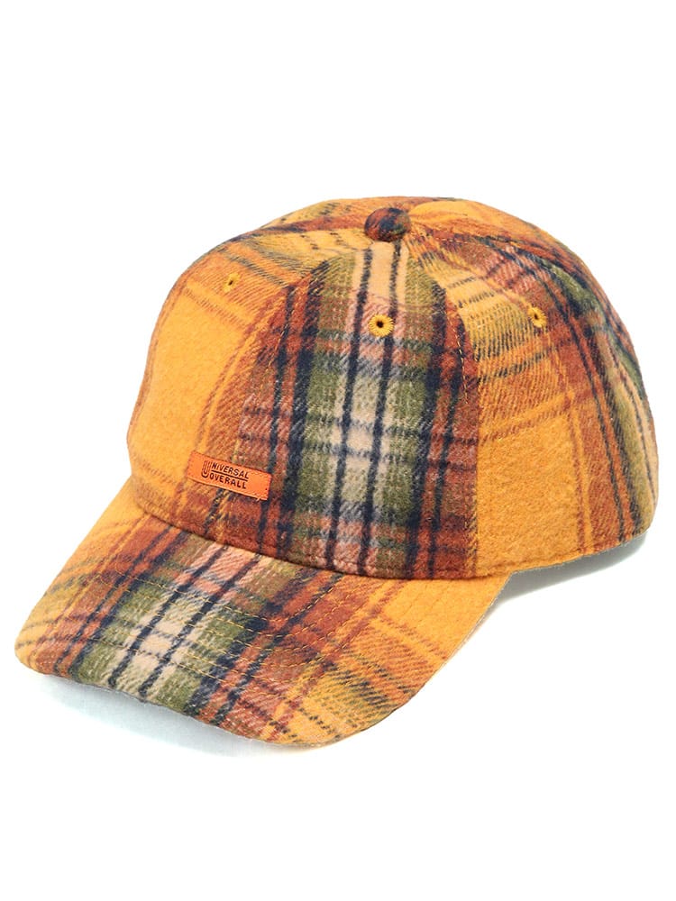 キャップ 大きいサイズ メンズ 帽子 ウール チェック柄 キングサイズ カジュアル ギフト