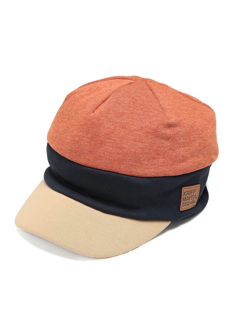 キャスケット 大きいサイズ メンズ 帽子 2トーン スウェット バイカラー キングサイズ カジュアル ギフト