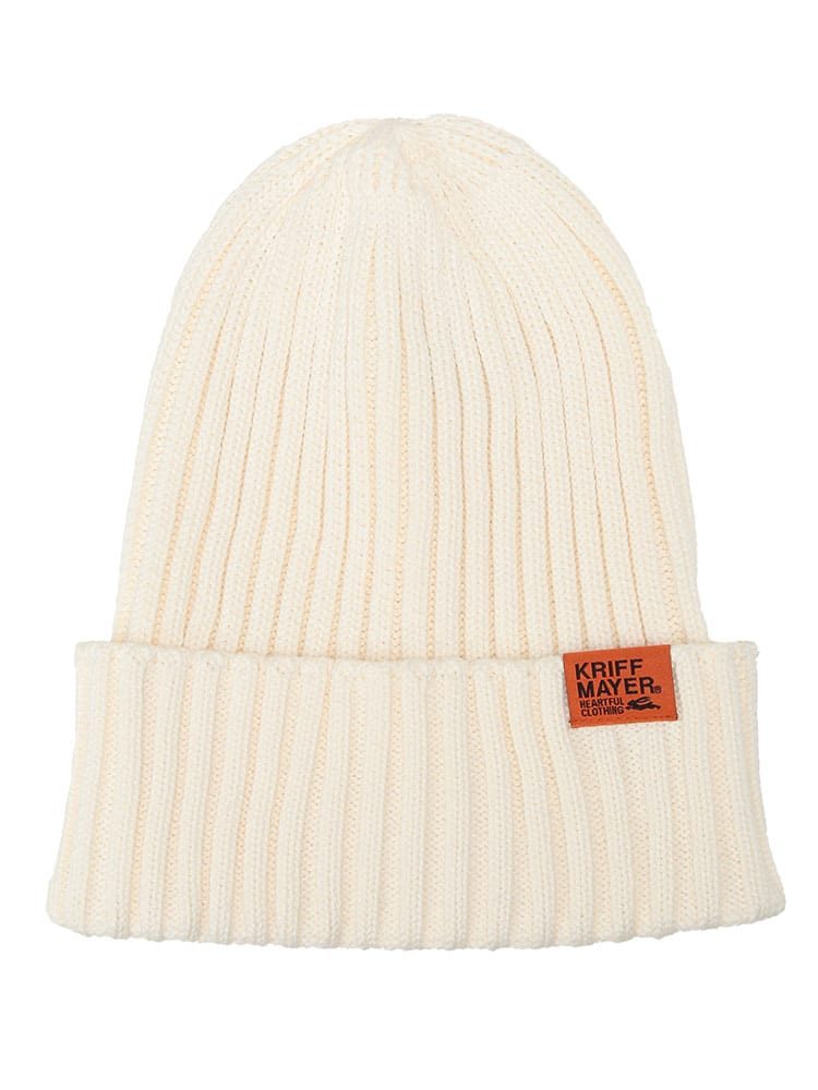 ニット帽 大きいサイズ メンズ 帽子 リブカラー アクリル混 リブ ワッチ キングサイズ カジュアル ギフト