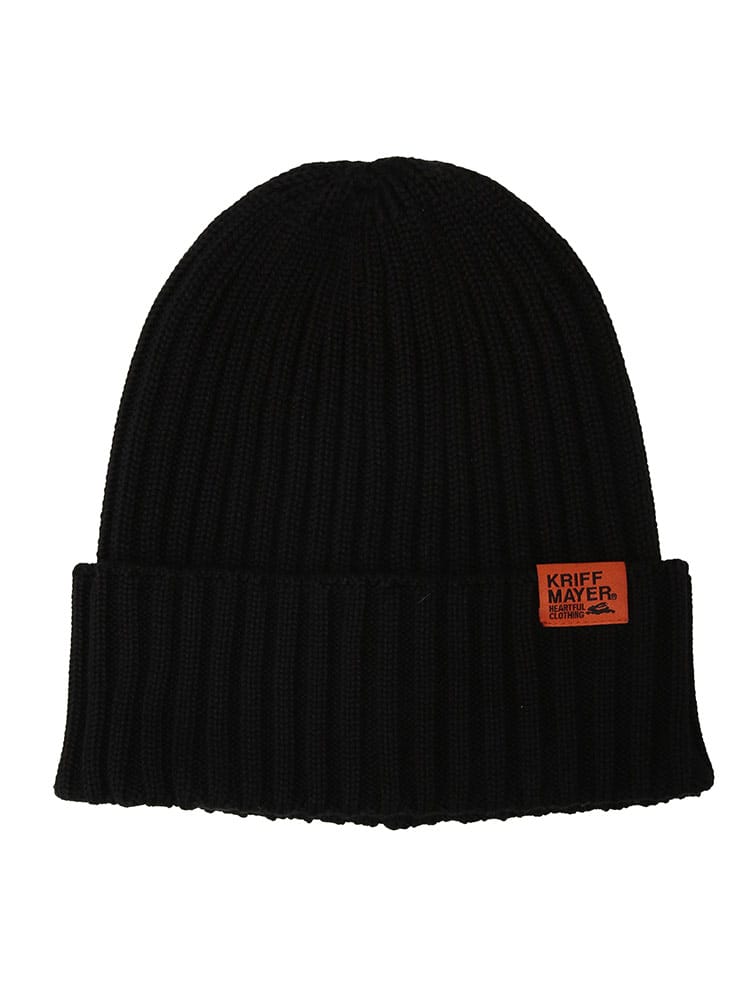 ニット帽 大きいサイズ メンズ 帽子 リブカラー アクリル混 リブ ワッチ キングサイズ カジュアル ギフト