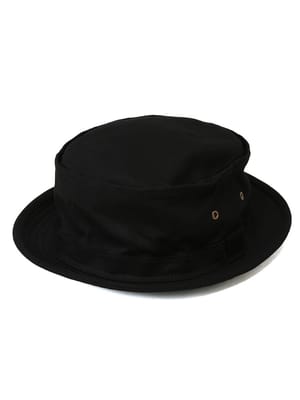 ポークパイハット コットンキャンバス  帽子 ツバ付き 日よけ 大きいサイズ メンズ 