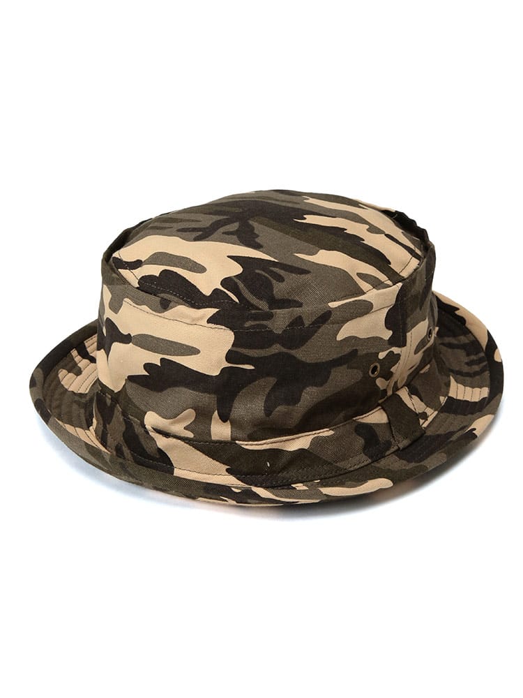 ポークパイハット コットンキャンバス  帽子 ツバ付き 日よけ 大きいサイズ メンズ 