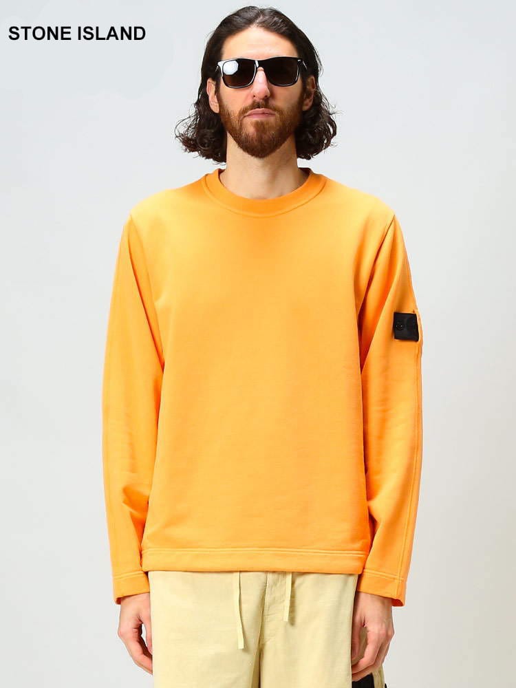 STONE ISLAND (ストーンアイランド) サイド切り替え ルーズフィット トレーナー スウェット SI761960319 ブランド メンズ