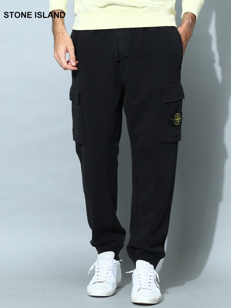 ストーンアイランド メンズ パンツ STONE ISLAND ブランド カーゴパンツ スウェットパンツ ロゴ SI771564720