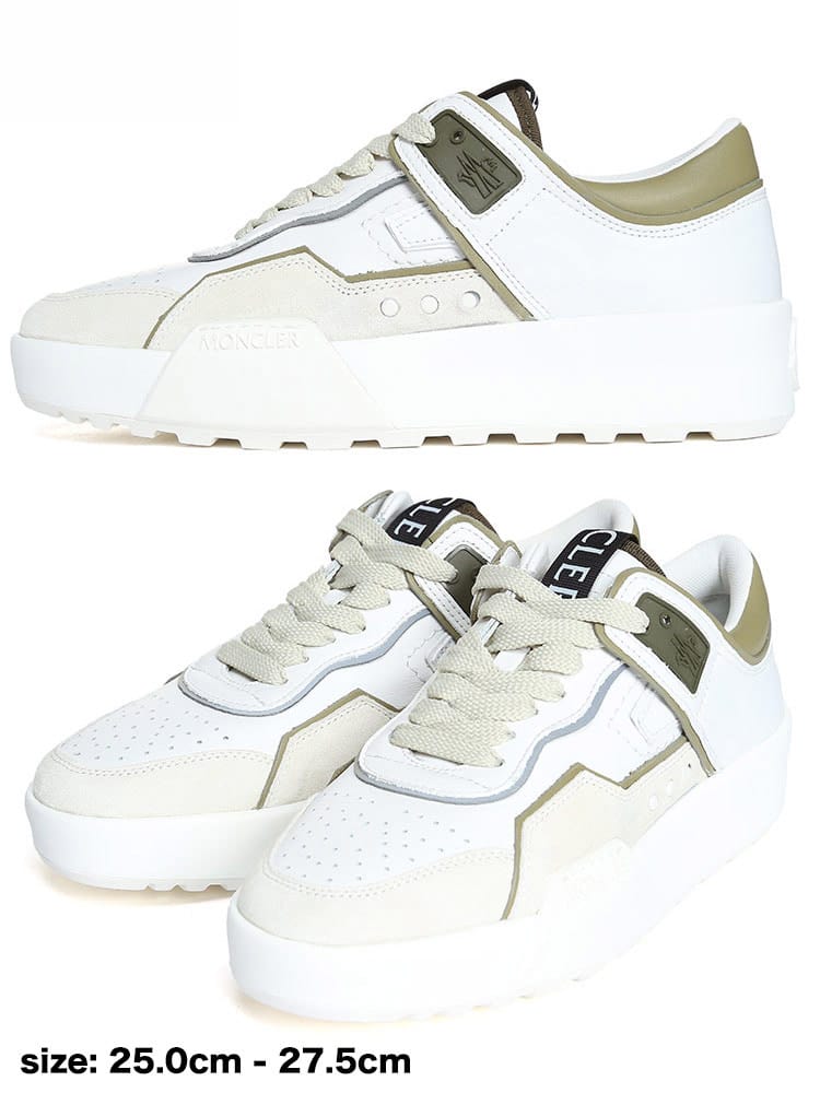 モンクレール メンズ スニーカー MONCLER ブランド シューズ 靴 ロゴ Promyx Space レザー 大きいサイズ MC4M00360M2371