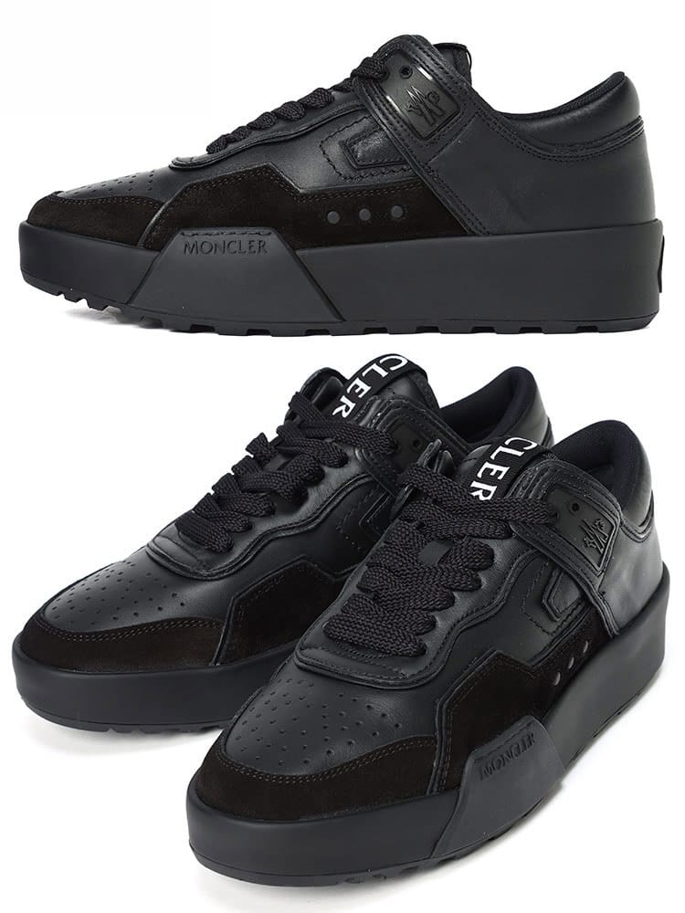 モンクレール メンズ スニーカー MONCLER ブランド シューズ 靴 ローカット レザー Promyx Space MC4M00360M1781