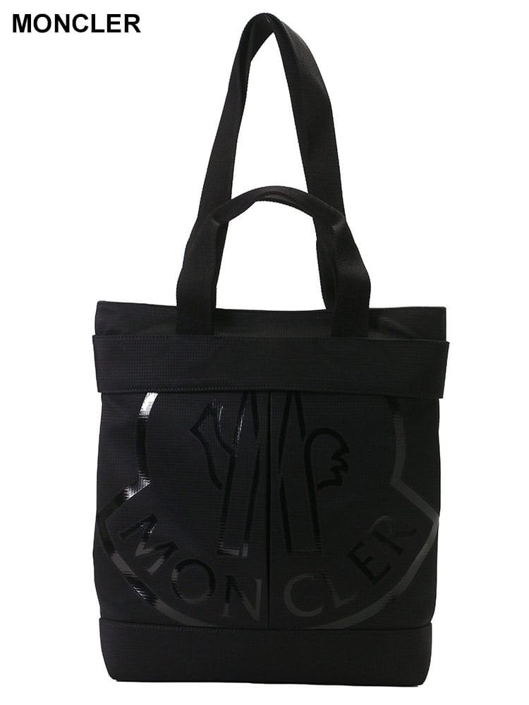 MONCLER (モンクレール) 撥水 リップストップナイロン ロゴ トートバッグ CUT SMALL MC5D00006M3267 ブランド メンズ 男性 バッグ 鞄
