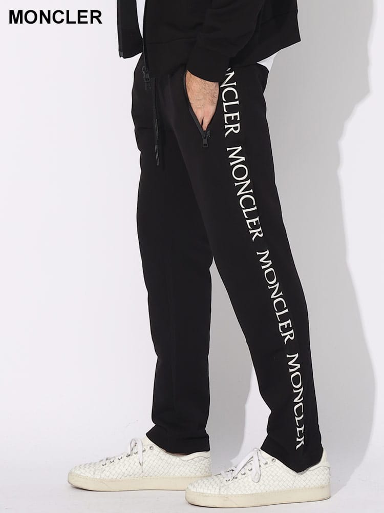 MONCLER (モンクレール) サイドロゴライン スウェットパンツ MC8H00011V8183 ブランド メンズ 男性 ボトムス