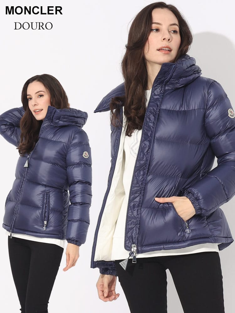 MONCLER (モンクレール) ボリュームネック フルジップ ダウンジャケット MCLDOURO3 ブランド レディース アウター
