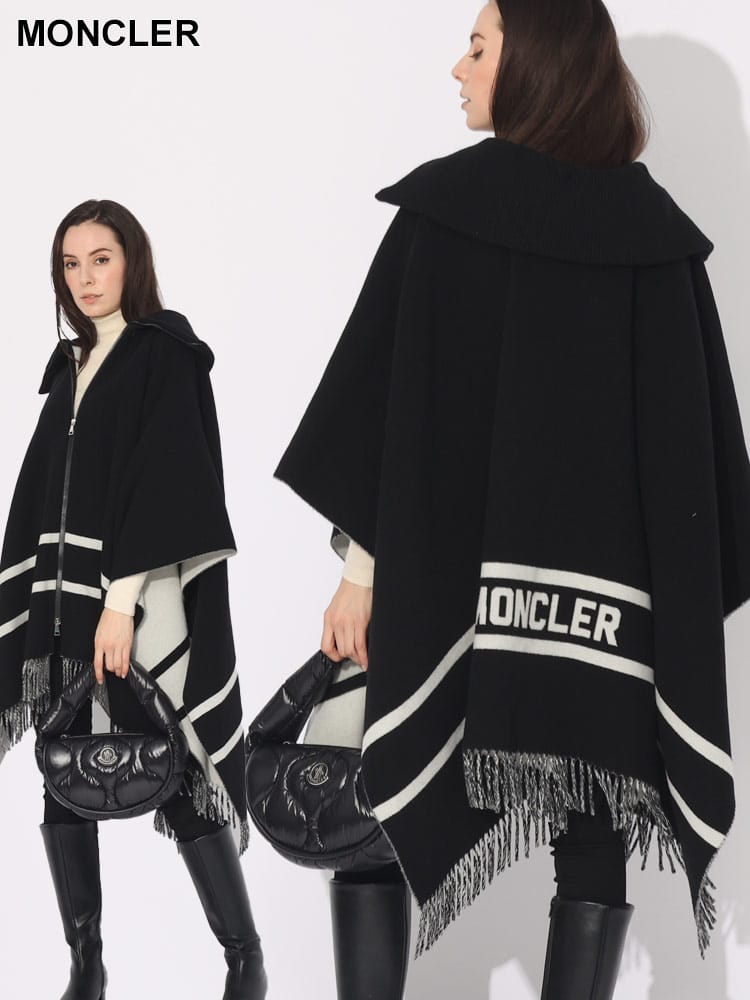 MONCLER (モンクレール) 裾ライン ジップ ケープ MCL3G000040U226 ブランド レディース アウター