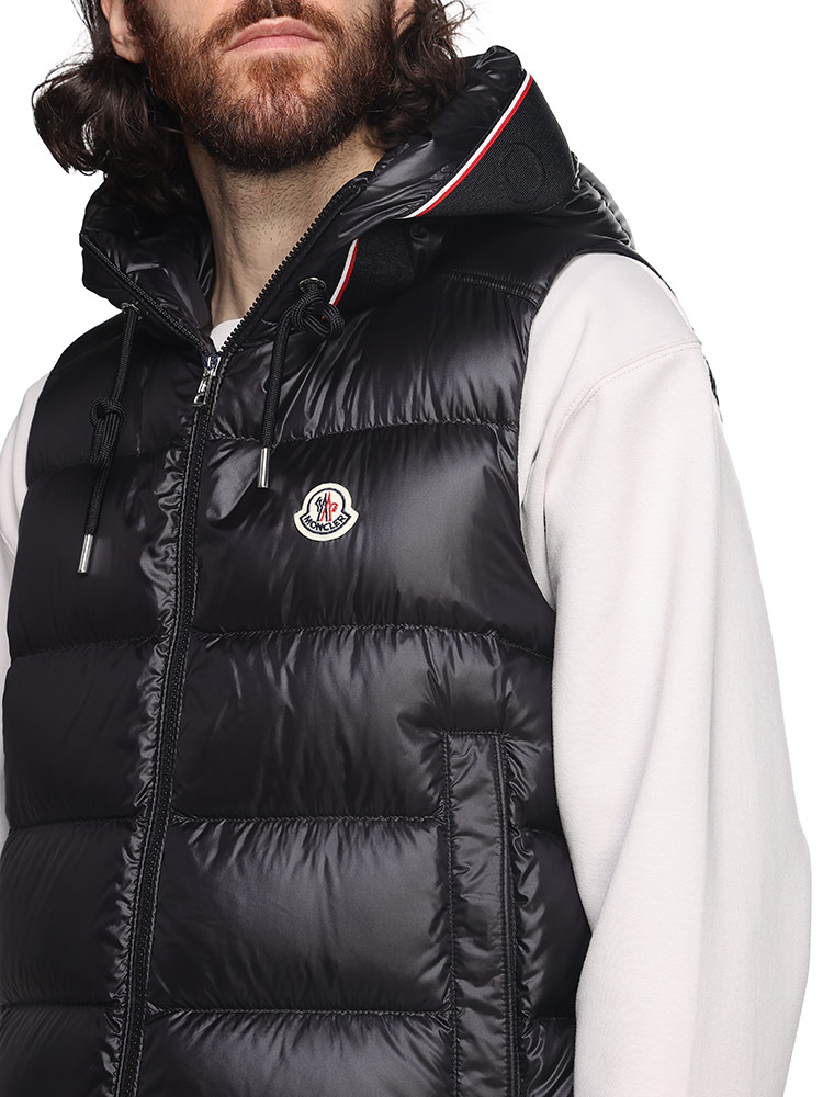 MONCLER (モンクレール) トリコロールトリミング フルジップ ダウン ...