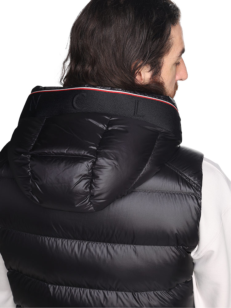 MONCLER (モンクレール) トリコロールトリミング フルジップ ダウン ...