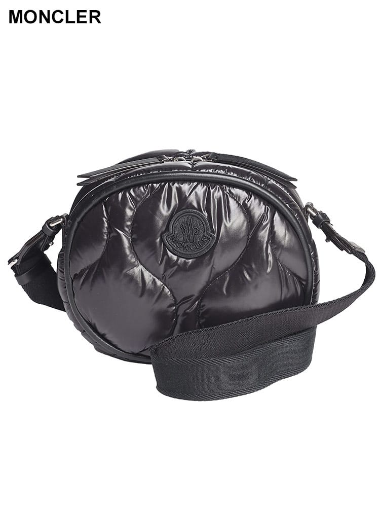 MONCLER (モンクレール) キルティング ワンポイント ショルダーバッグ 
