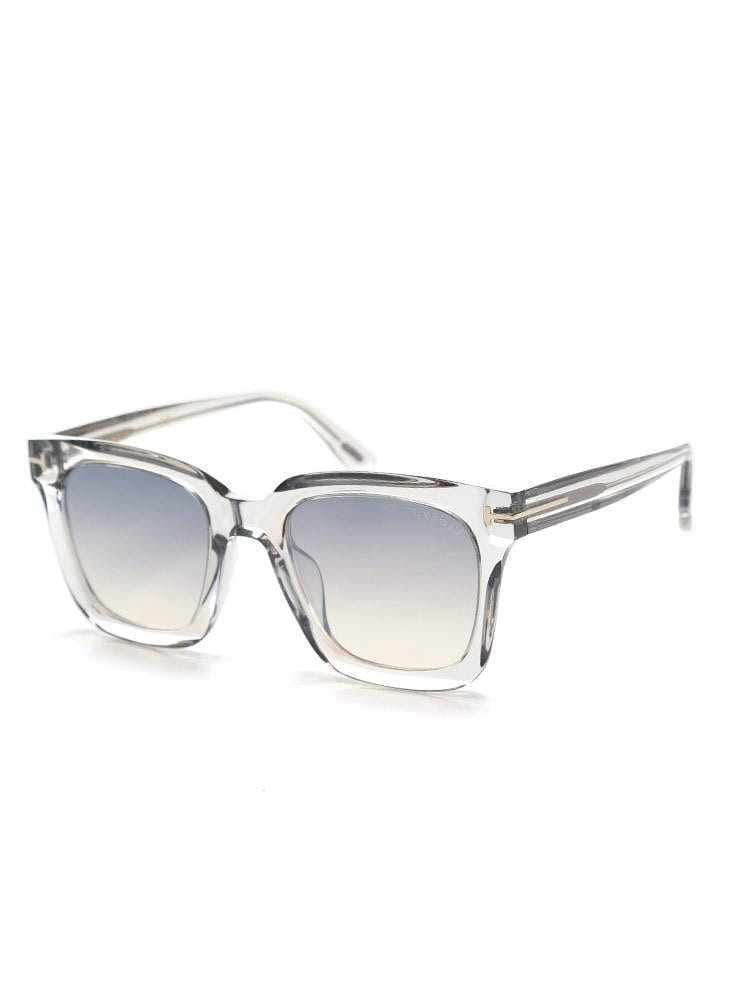 TOMFORD (トムフォード) クリアフレーム スクエア サングラス 