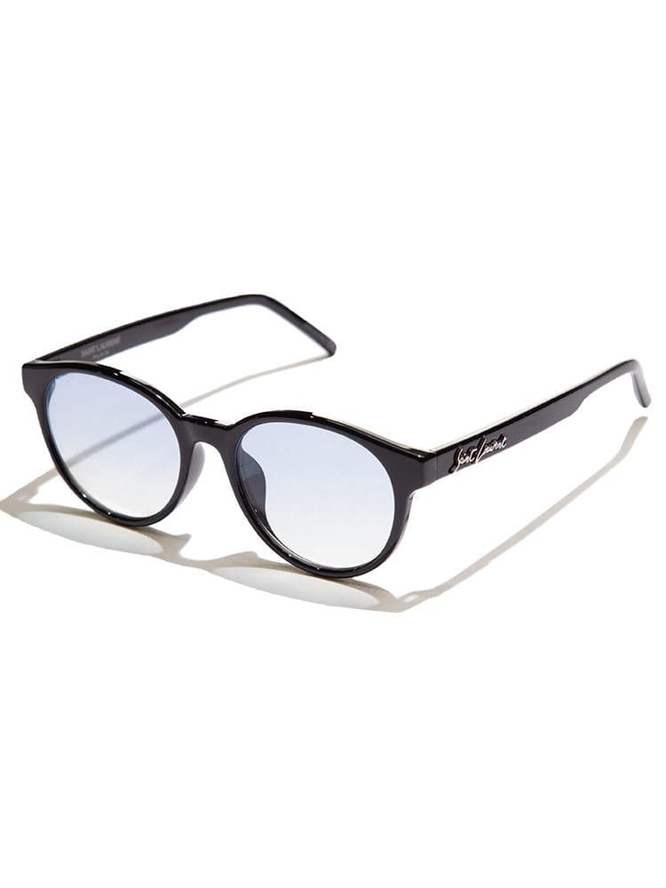 SAINT LAURENT (サンローラン) ロゴ ブルーレンズ サングラス SL321F001LB
