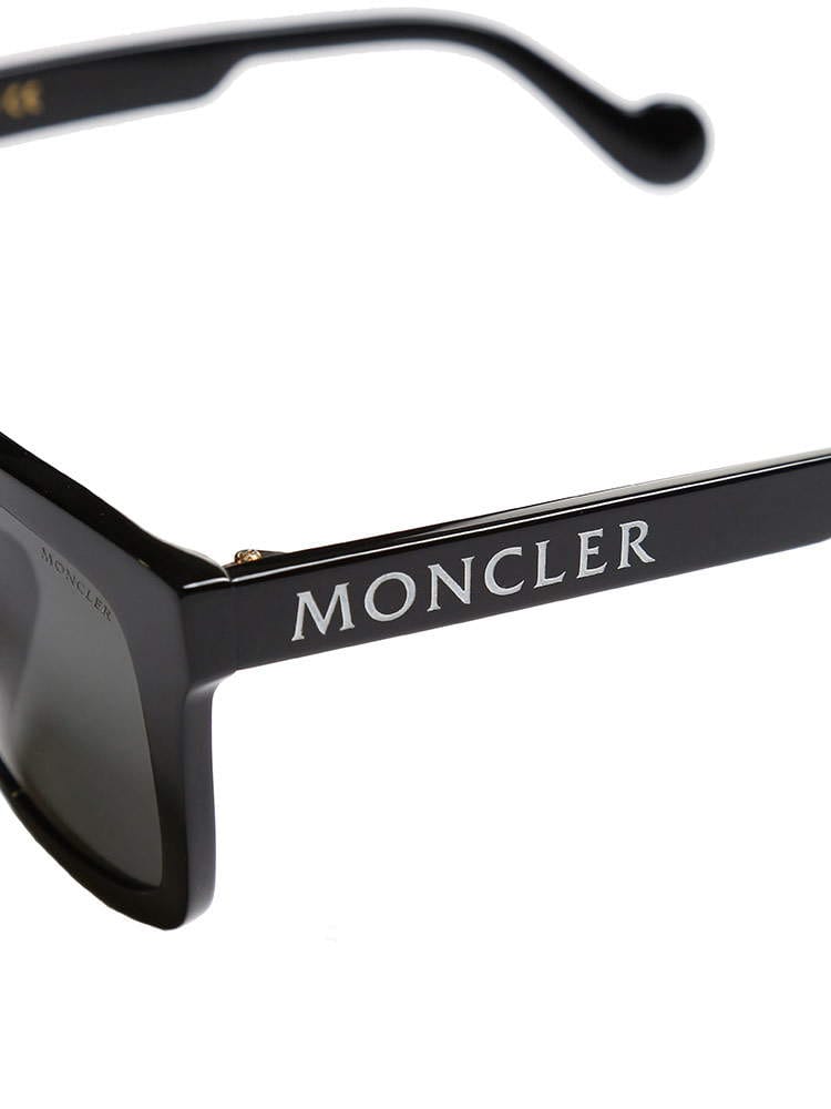 モンクレール メンズ サングラス MONCLER ロゴ ブラックレンズ 