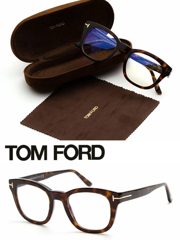 TOM FORD (トムフォード) ロゴ クリアレンズ サングラス TFOP5542B052 ブランド