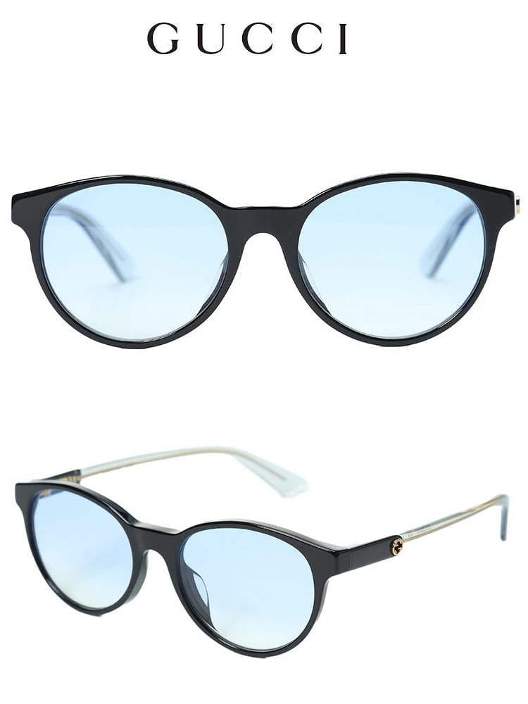 GUCCI (グッチ) GG ブルーグラデーション サングラス GC0487OA005 ブランド