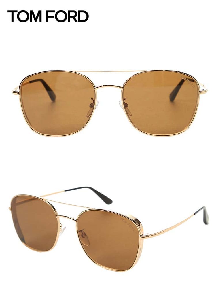 TOM FORD トムフォード サングラス メンズ ブランド ゴールドフレーム TF0724K28E