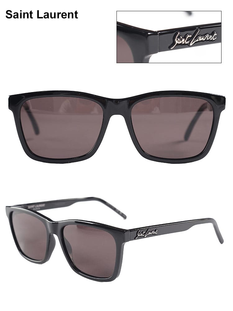 Saint Laurent (サンローラン) ロゴ サングラス SL31800156 ブランド メンズ 男性 眼鏡