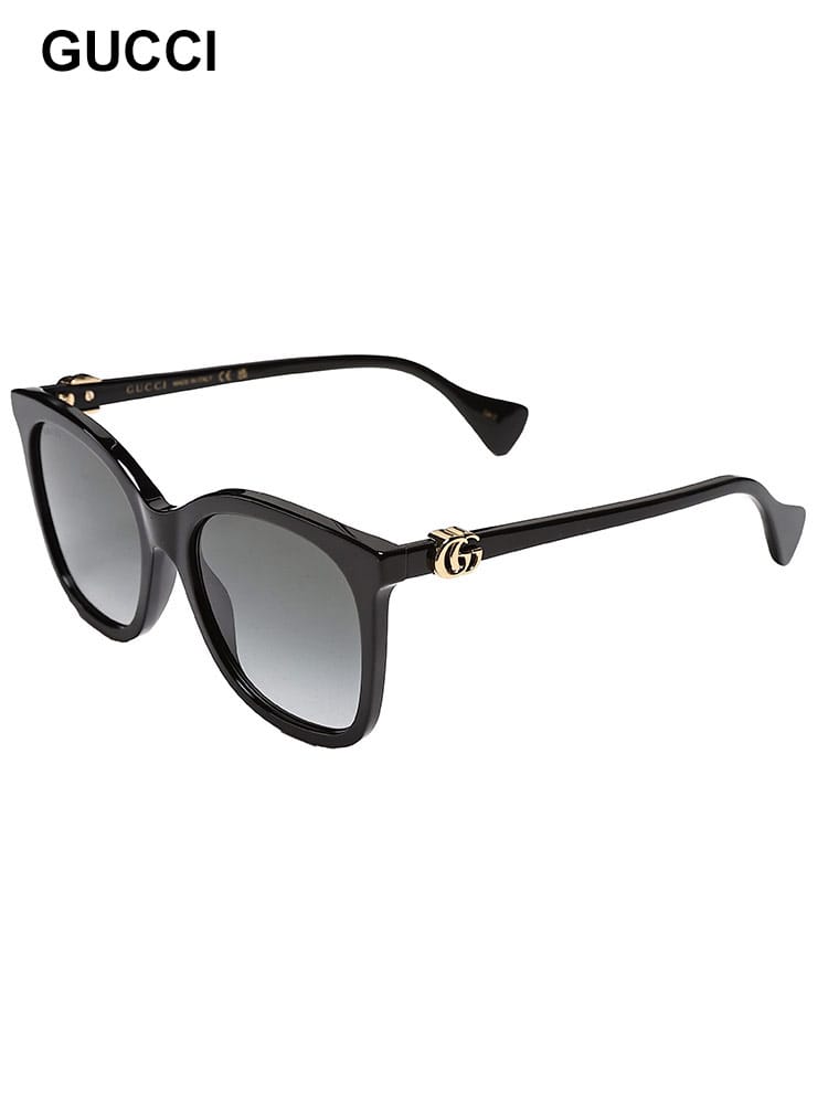 GUCCI (グッチ) ロゴ ウェリントン サングラス GC1071S001 メンズ