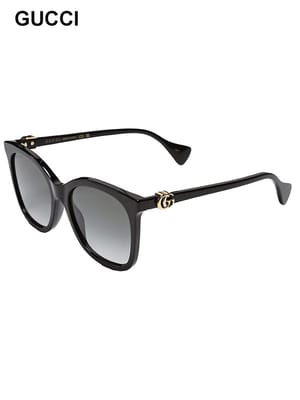 GUCCI (グッチ) ロゴ ウェリントン サングラス GC1071S001 メンズ