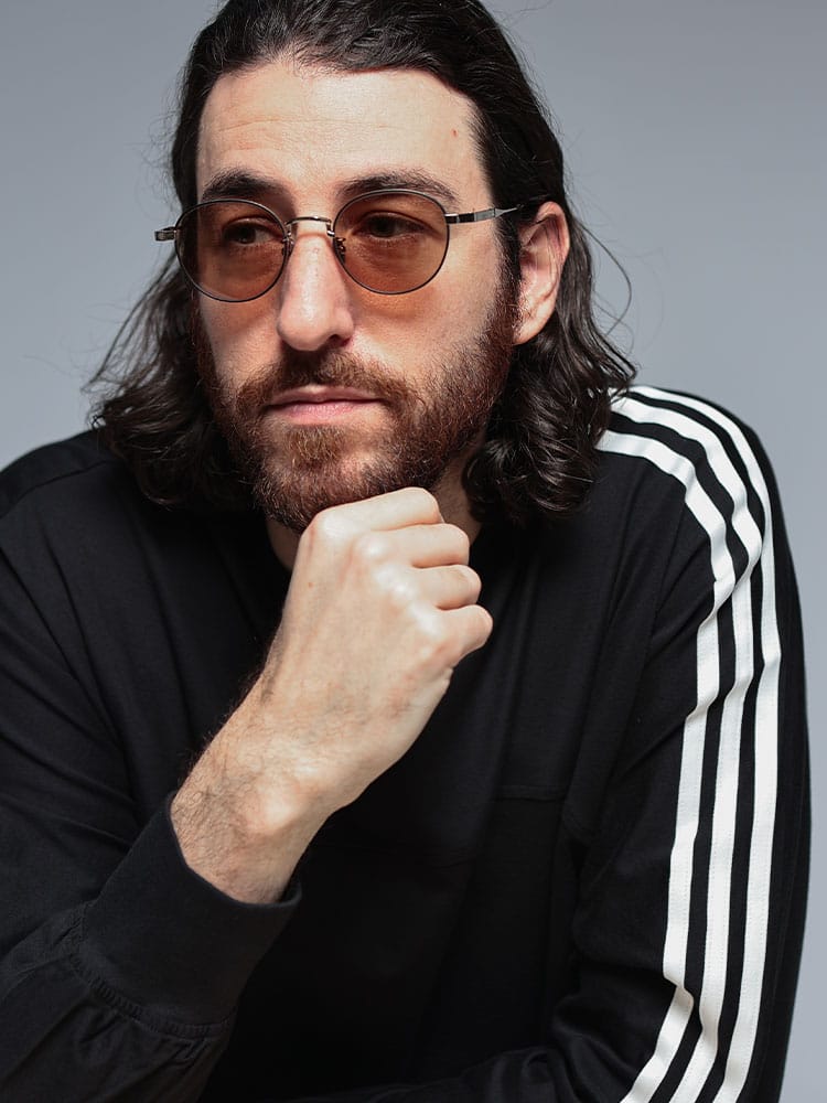Yohji Yamamoto (ヨウジヤマモト) ボストン カラーレンズ サングラス メンズ