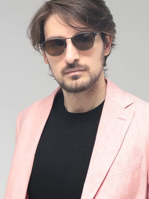 TOM FORD (トムフォード) メンズ サングラス ウェリントン アイウェア TF1049D20J