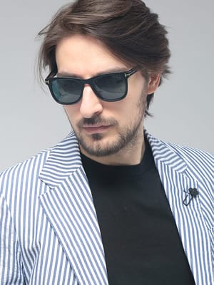 TOM FORD (トムフォード) メンズ サングラス ウェリントン アイウェア TF109901N